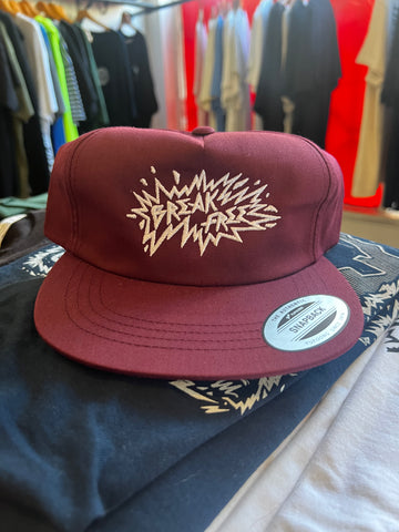Fatty Logo Burgundy hat