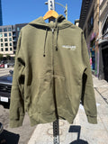 Oakland Zip Hoodie M.Green(embroidered)