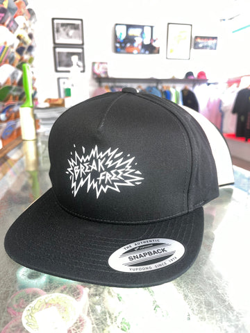 Breakfree hat Black splash