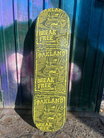 Shop board Map Graphic 8.5'