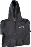Oakland zip hoodie Black(embroidered)