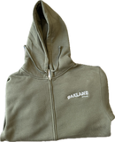 Oakland Zip Hoodie M.Green(embroidered)